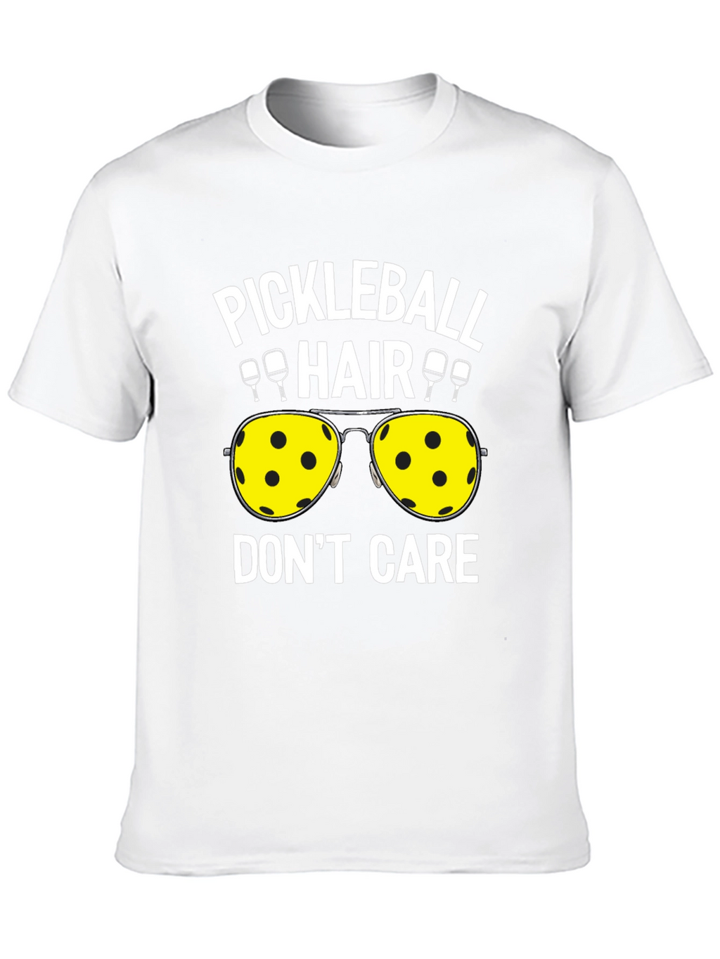 Pickleball Hair Dont Care T-Shirt