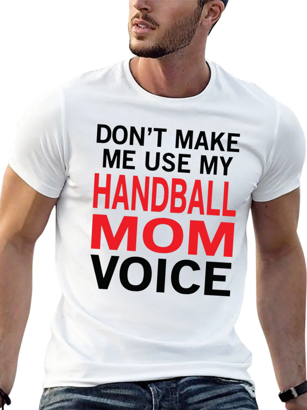 Handball Mom Voice T-Shirt