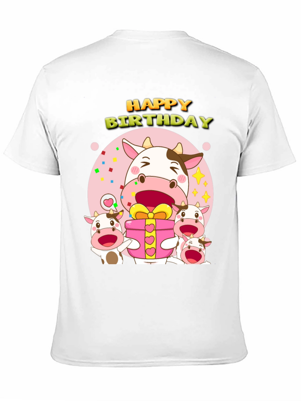 Happy Birthday Cow T-Shirt