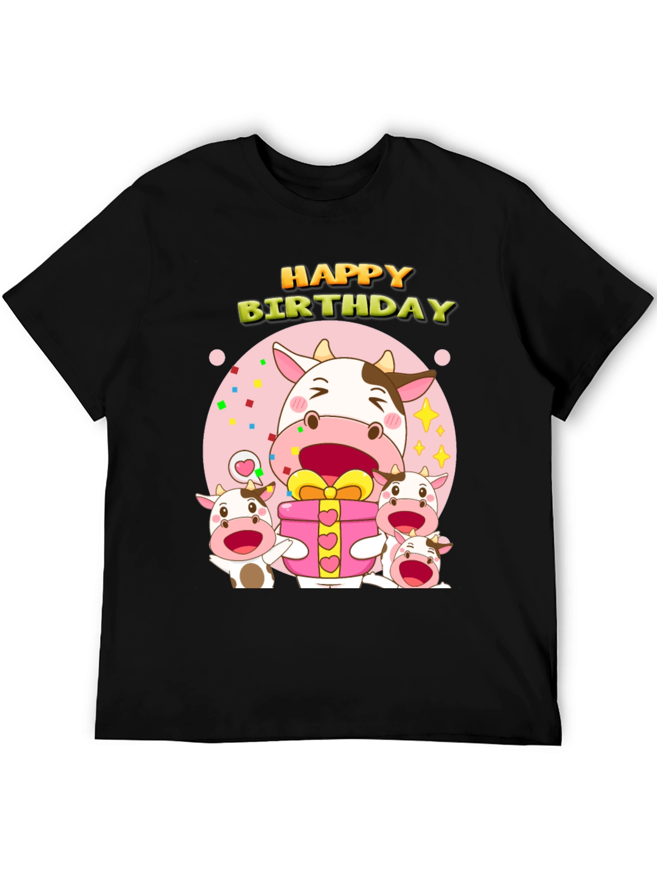 Happy Birthday Cow T-Shirt