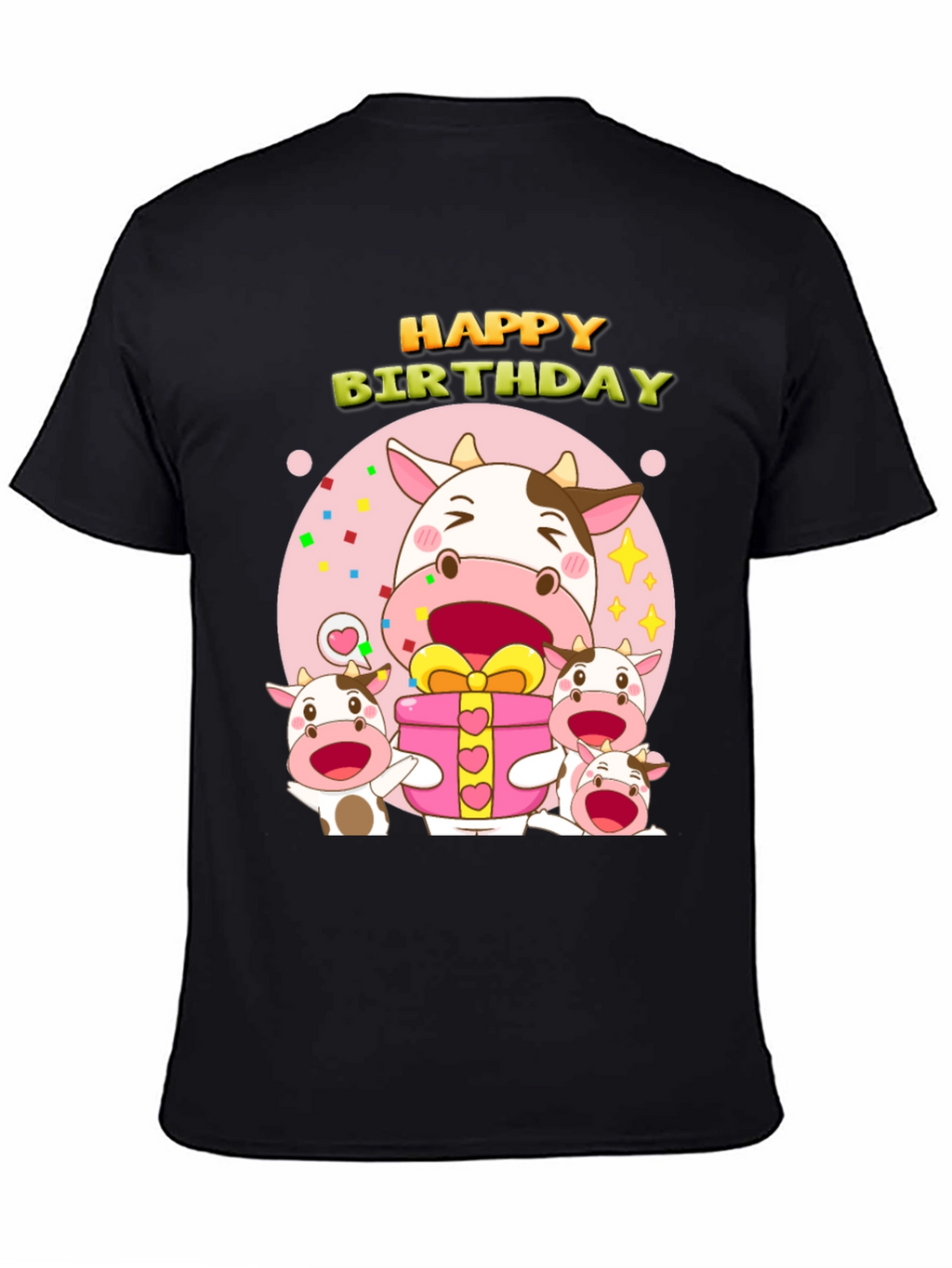 Happy Birthday Cow T-Shirt