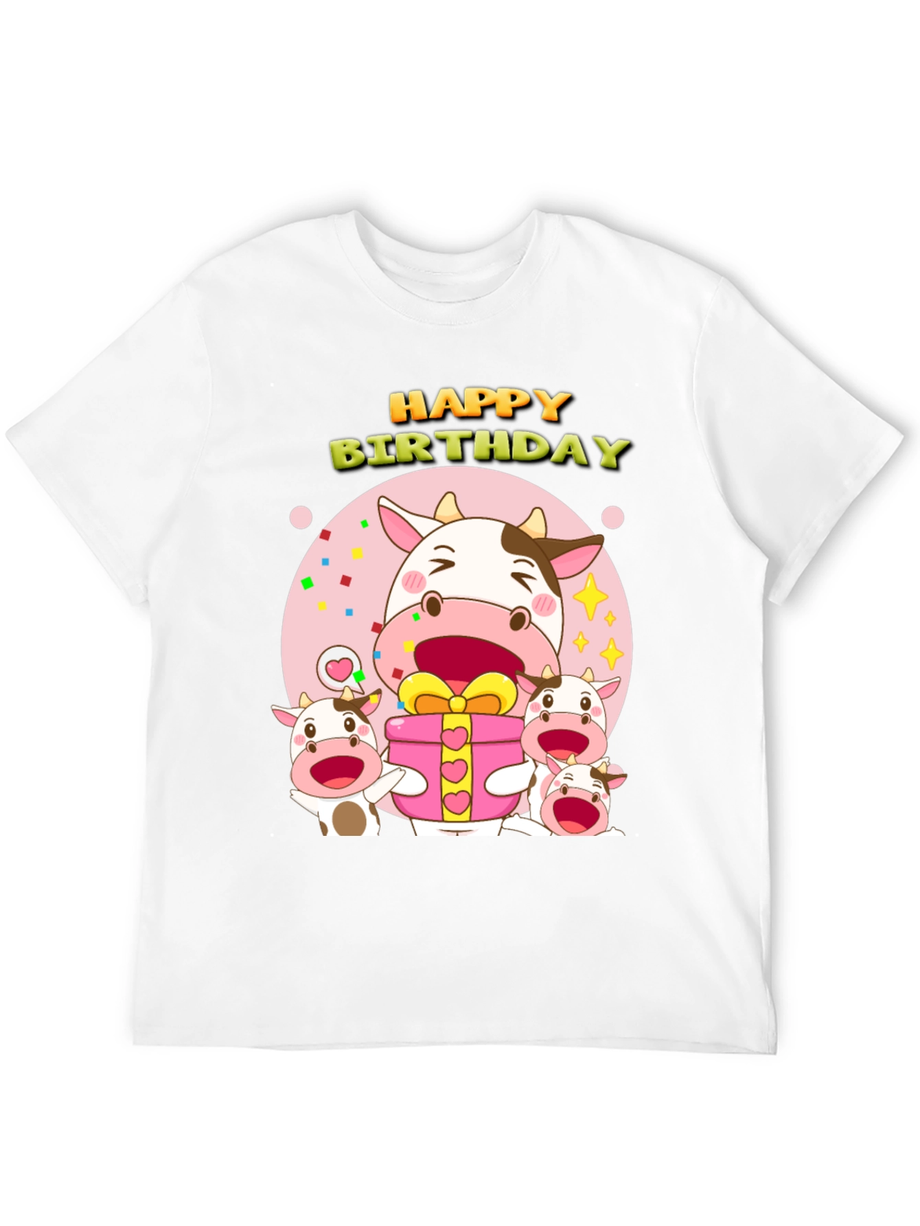 Happy Birthday Cow T-Shirt