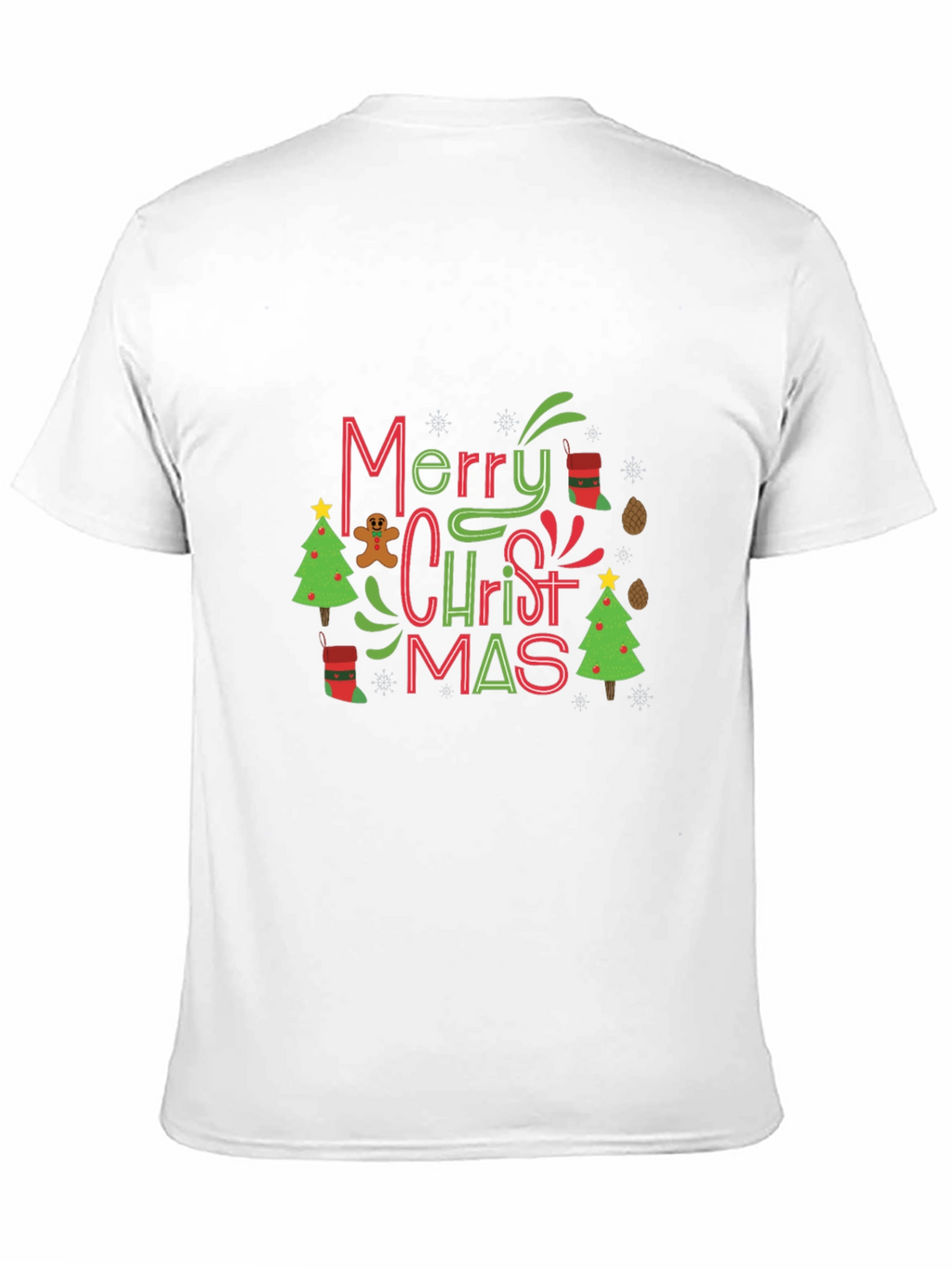 Festive Merry Christmas Graphic Tee