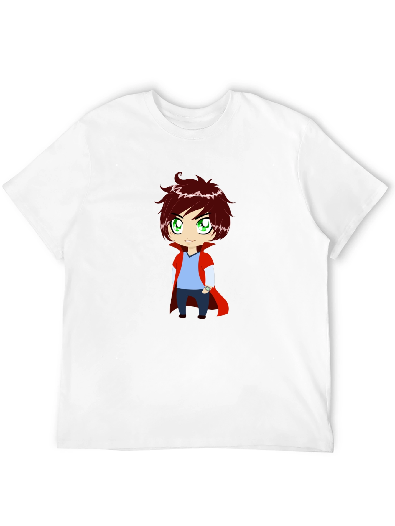 Cartoon Character Black T-Shirt