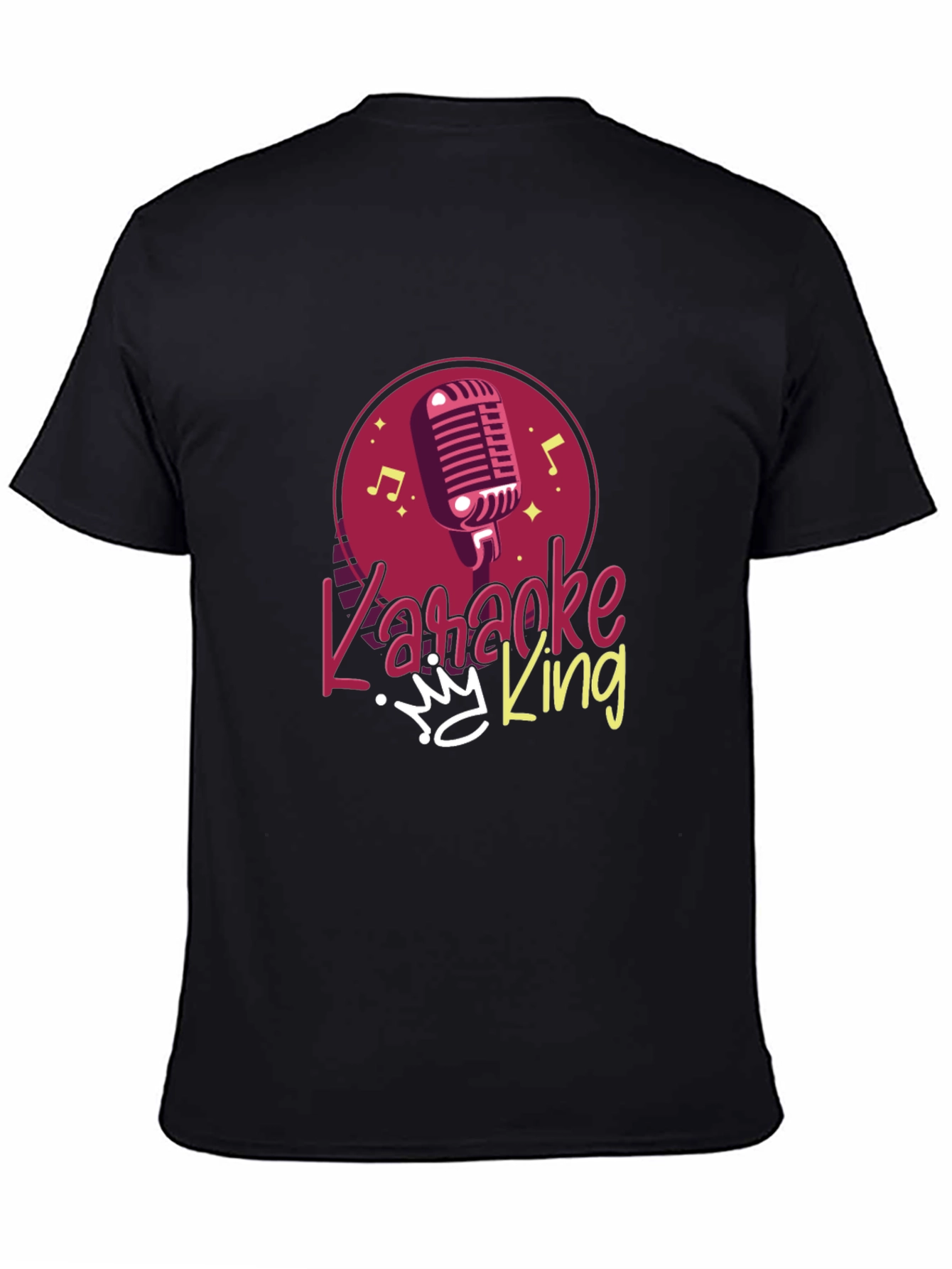 Karaoke King Graphic Tee - Sing Your Heart Out!