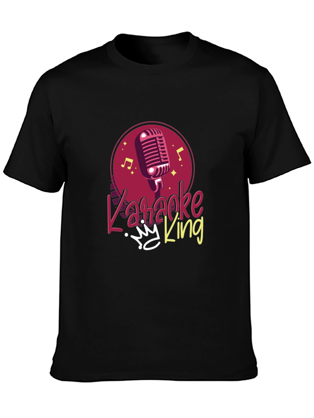 Karaoke King Graphic Tee - Sing Your Heart Out!