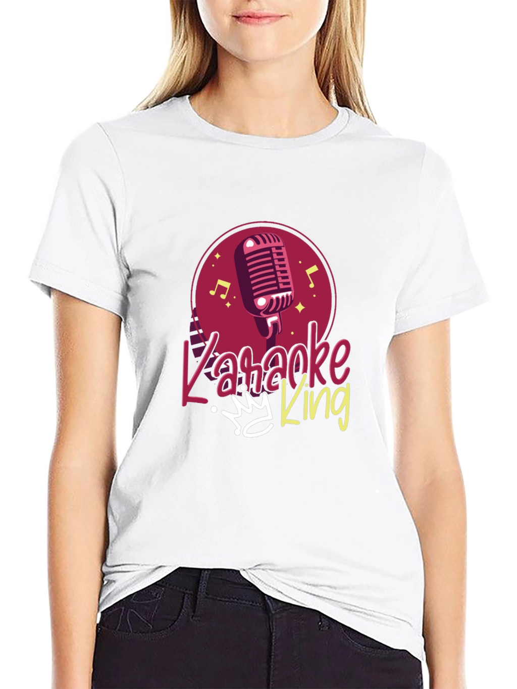 Karaoke King Graphic Tee - Sing Your Heart Out!