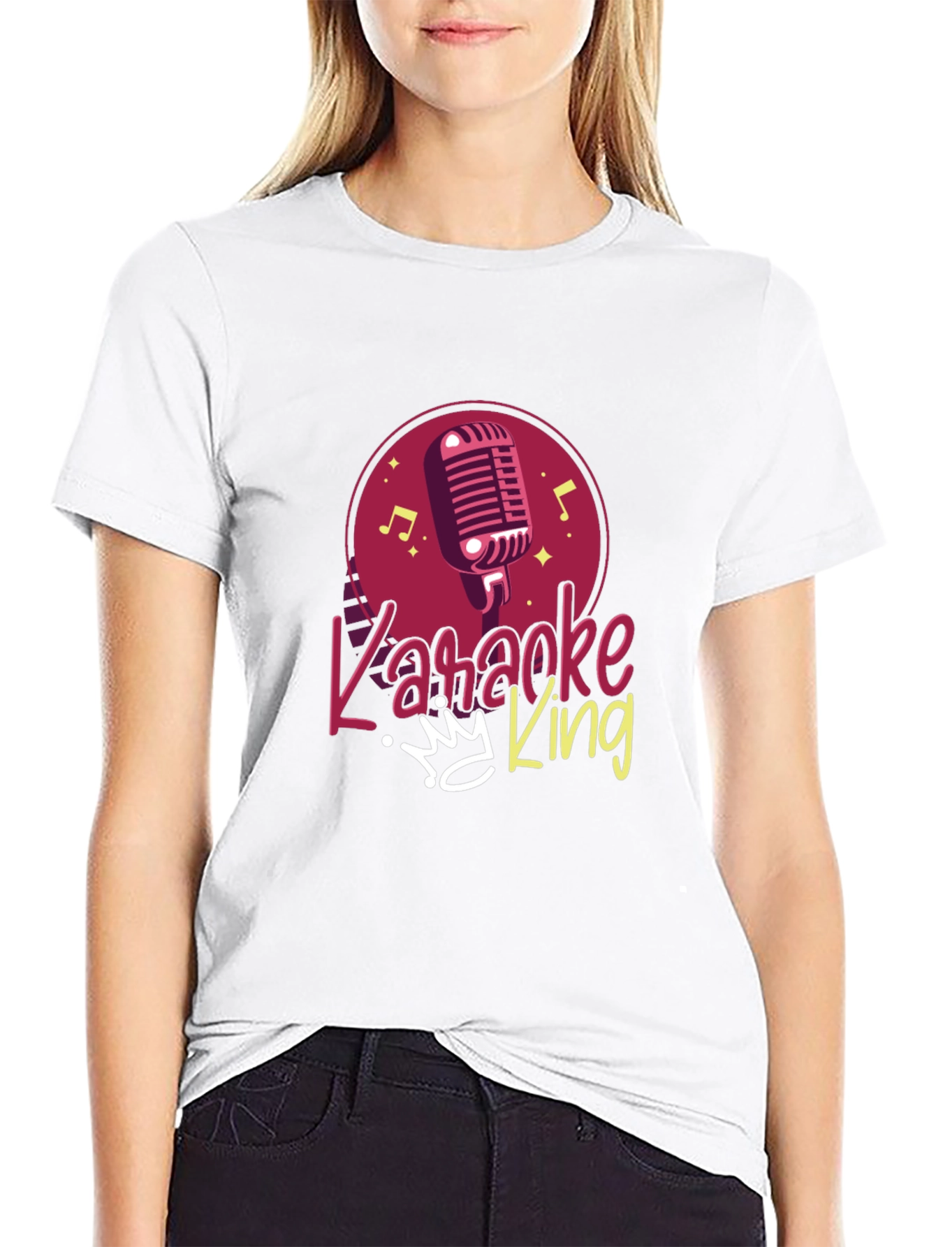 Karaoke King Graphic Tee - Sing Your Heart Out!