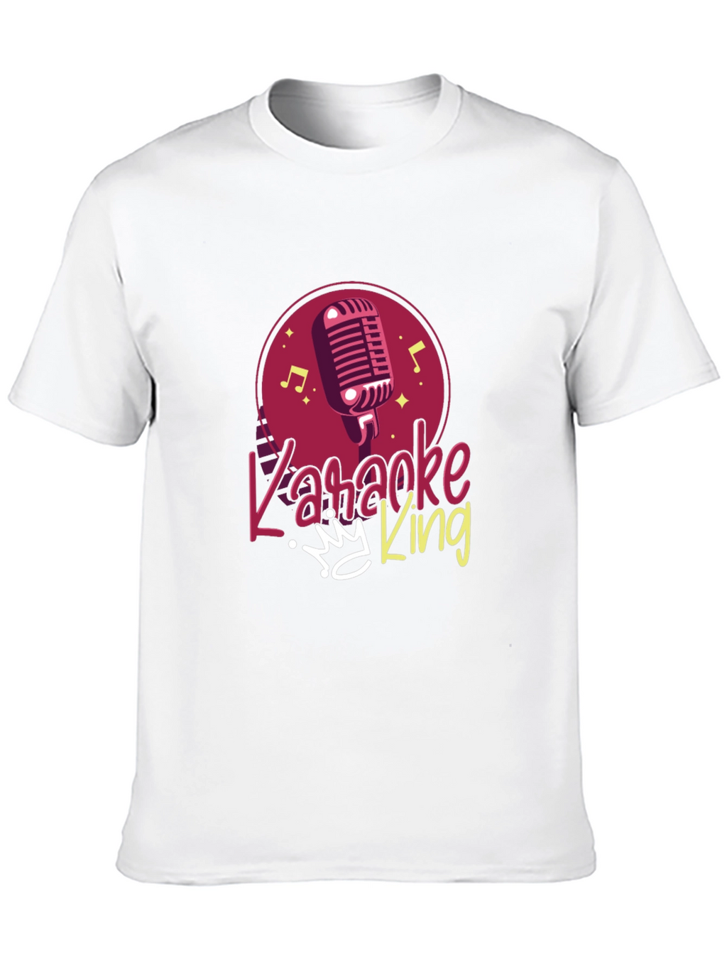 Karaoke King Graphic Tee - Sing Your Heart Out!
