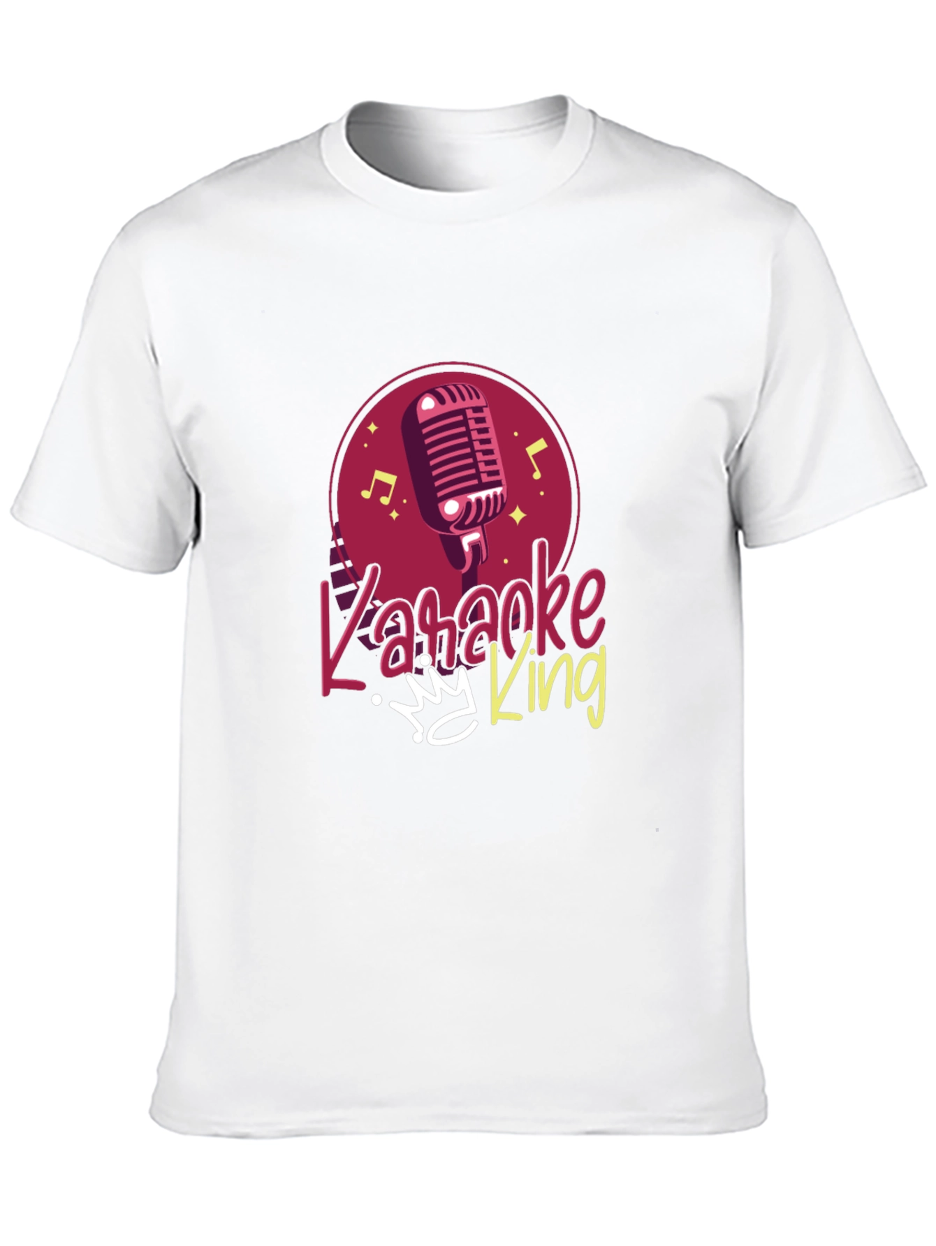 Karaoke King Graphic Tee - Sing Your Heart Out!