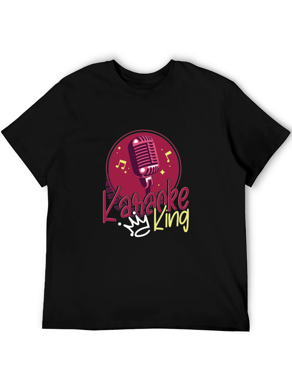 Karaoke King Graphic Tee - Sing Your Heart Out!