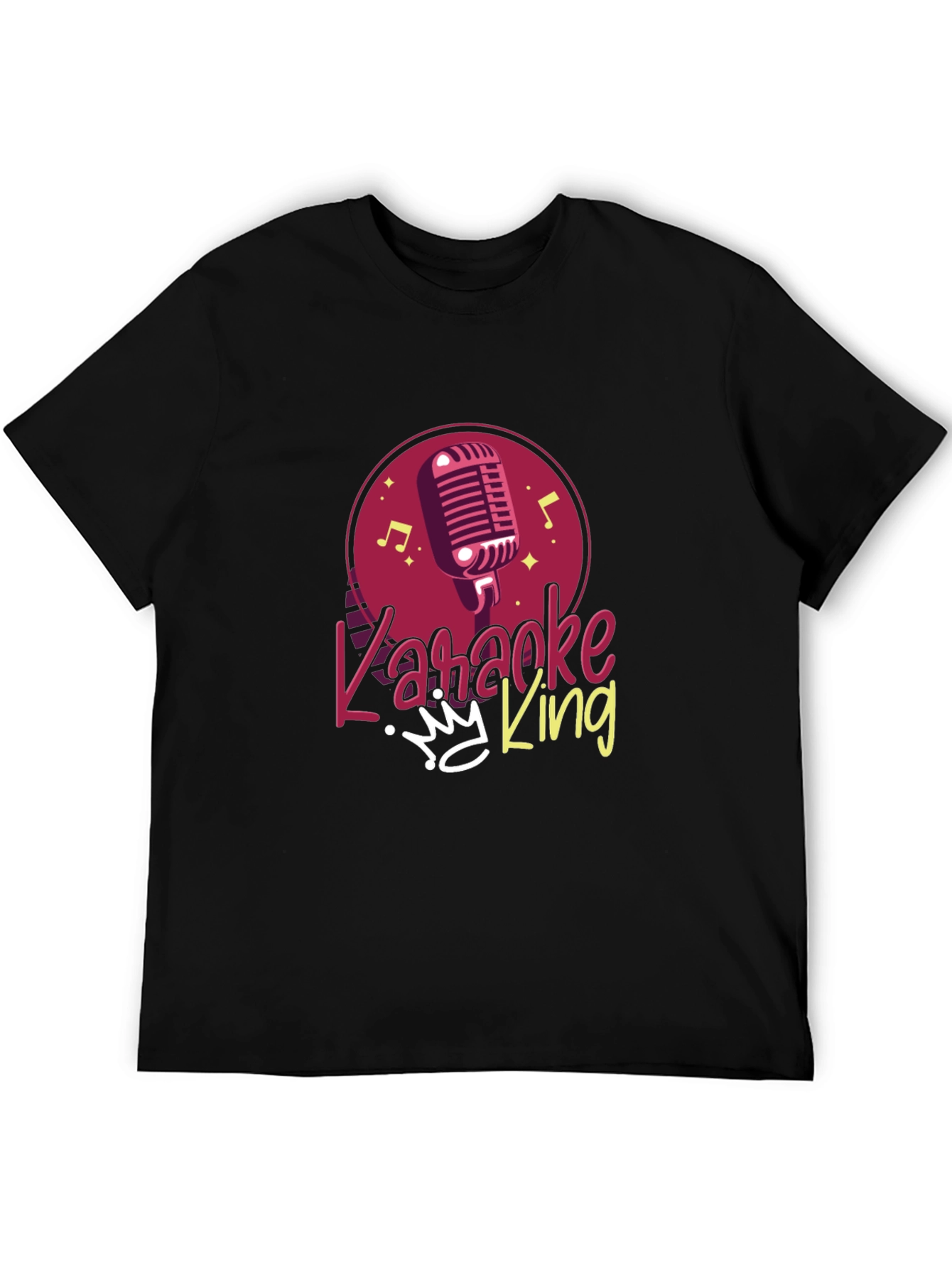 Karaoke King Graphic Tee - Sing Your Heart Out!