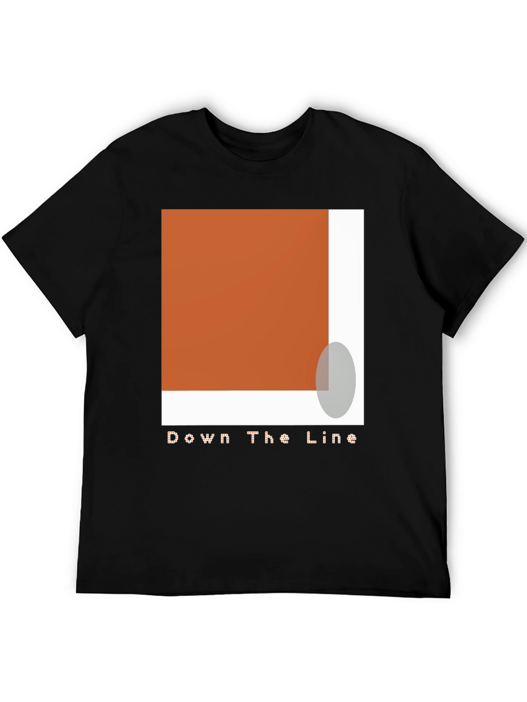 Modern Abstract Graphic Tee - Down The Line