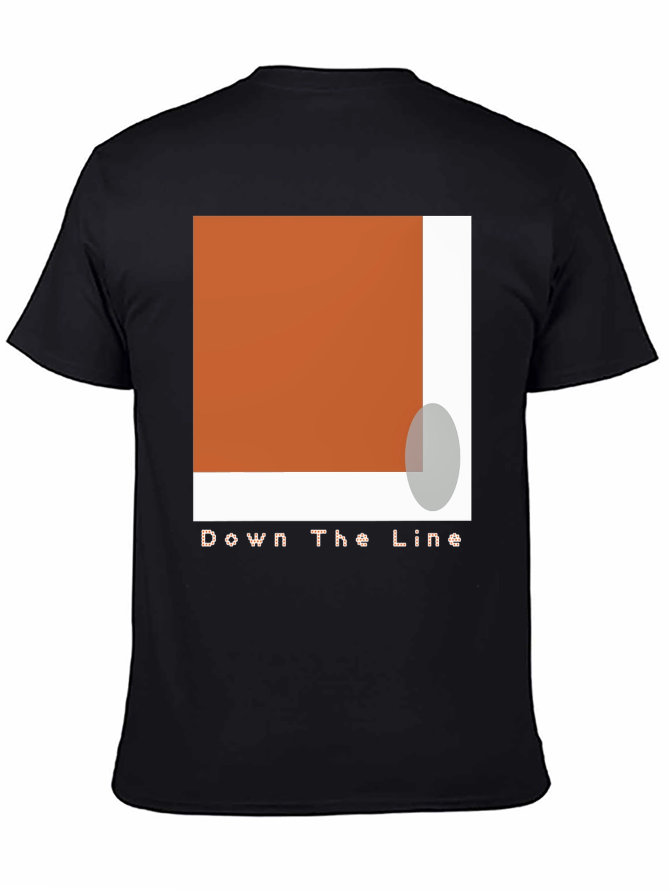 Modern Abstract Graphic Tee - Down The Line