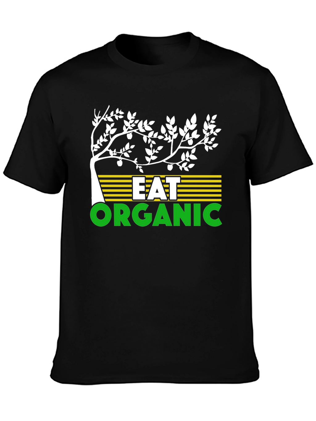 Eat Organic Graphic Tee - Sustainable Living