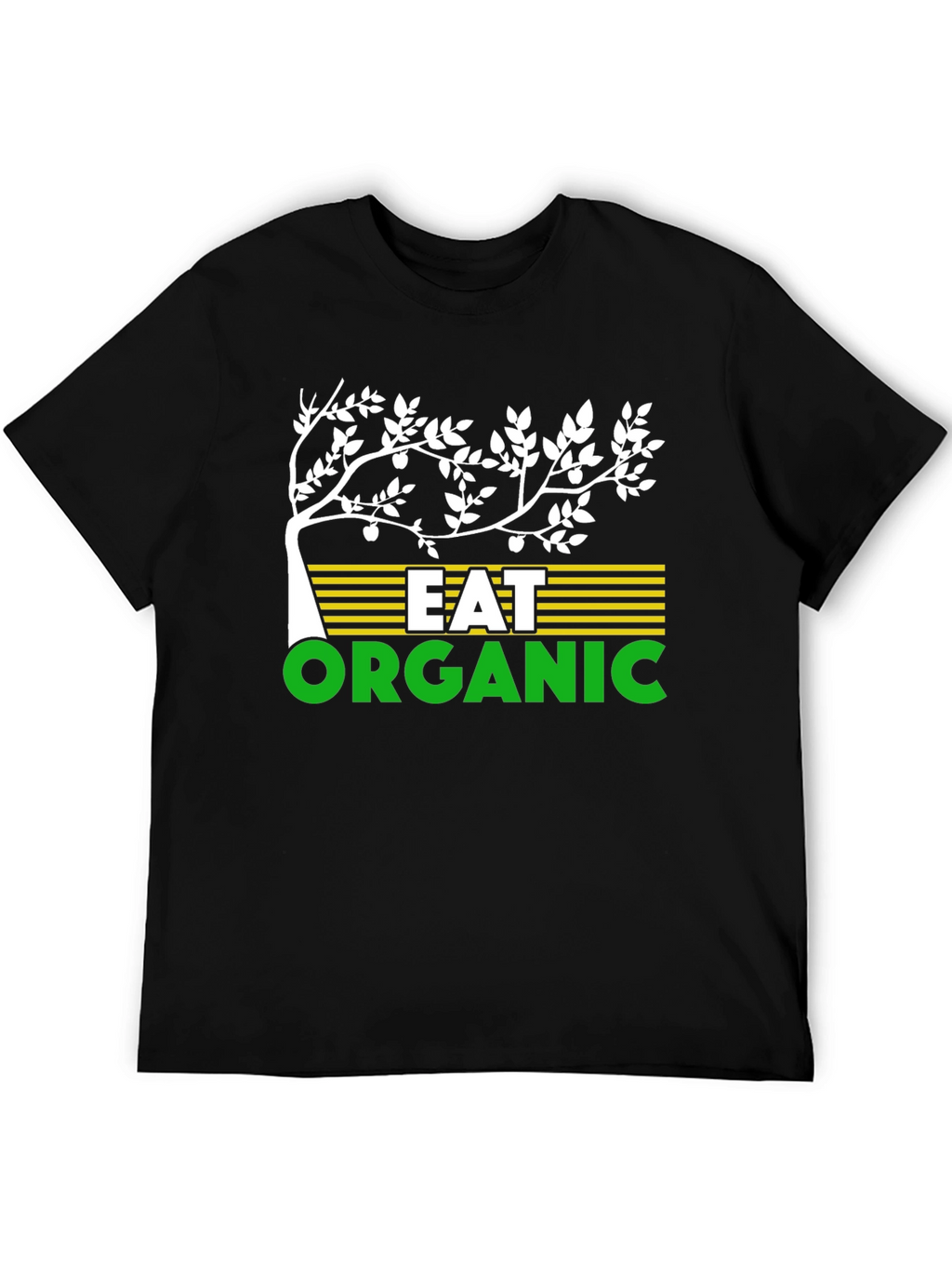 Eat Organic Graphic Tee - Sustainable Living
