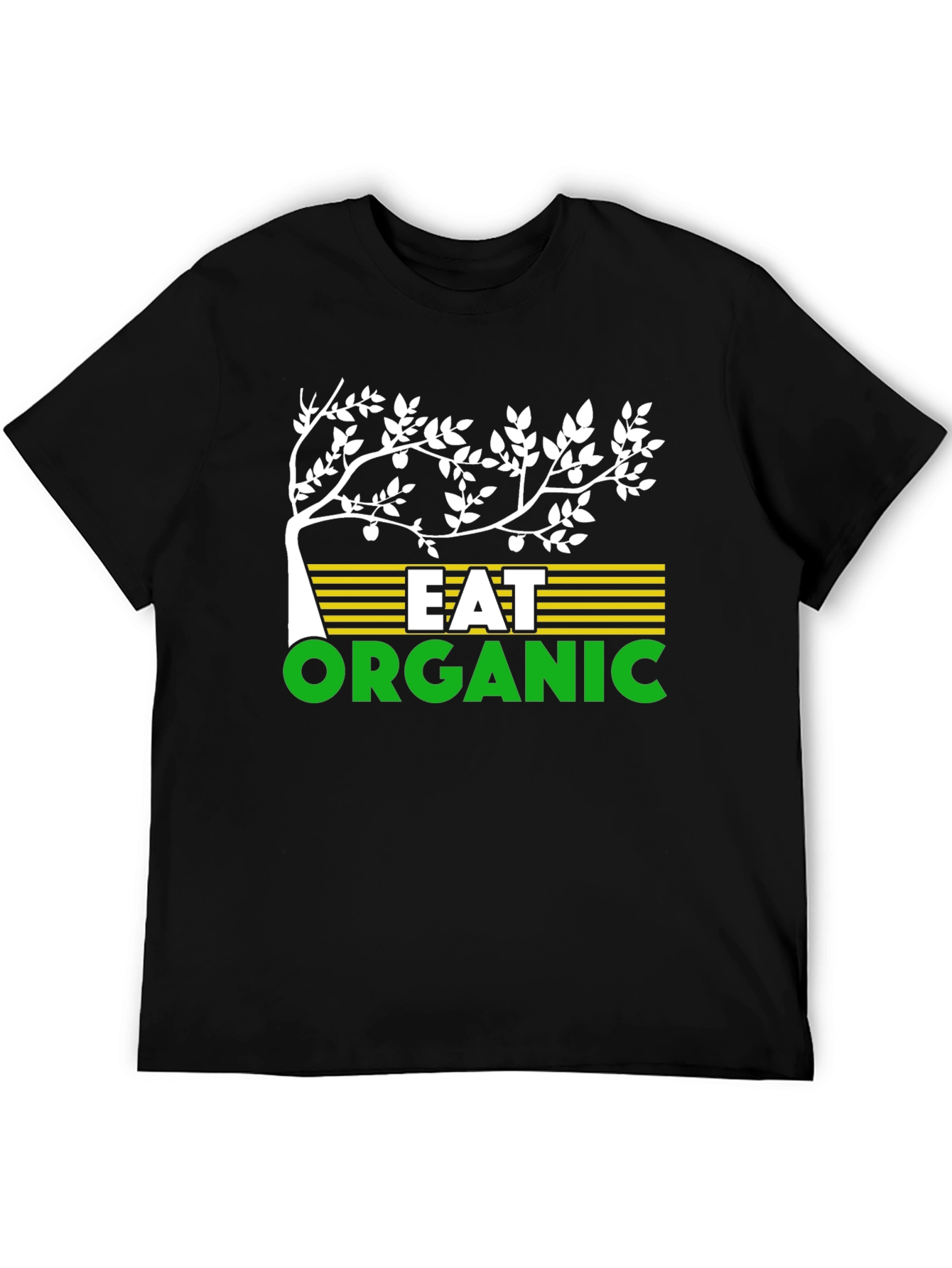 Eat Organic Graphic Tee - Sustainable Living