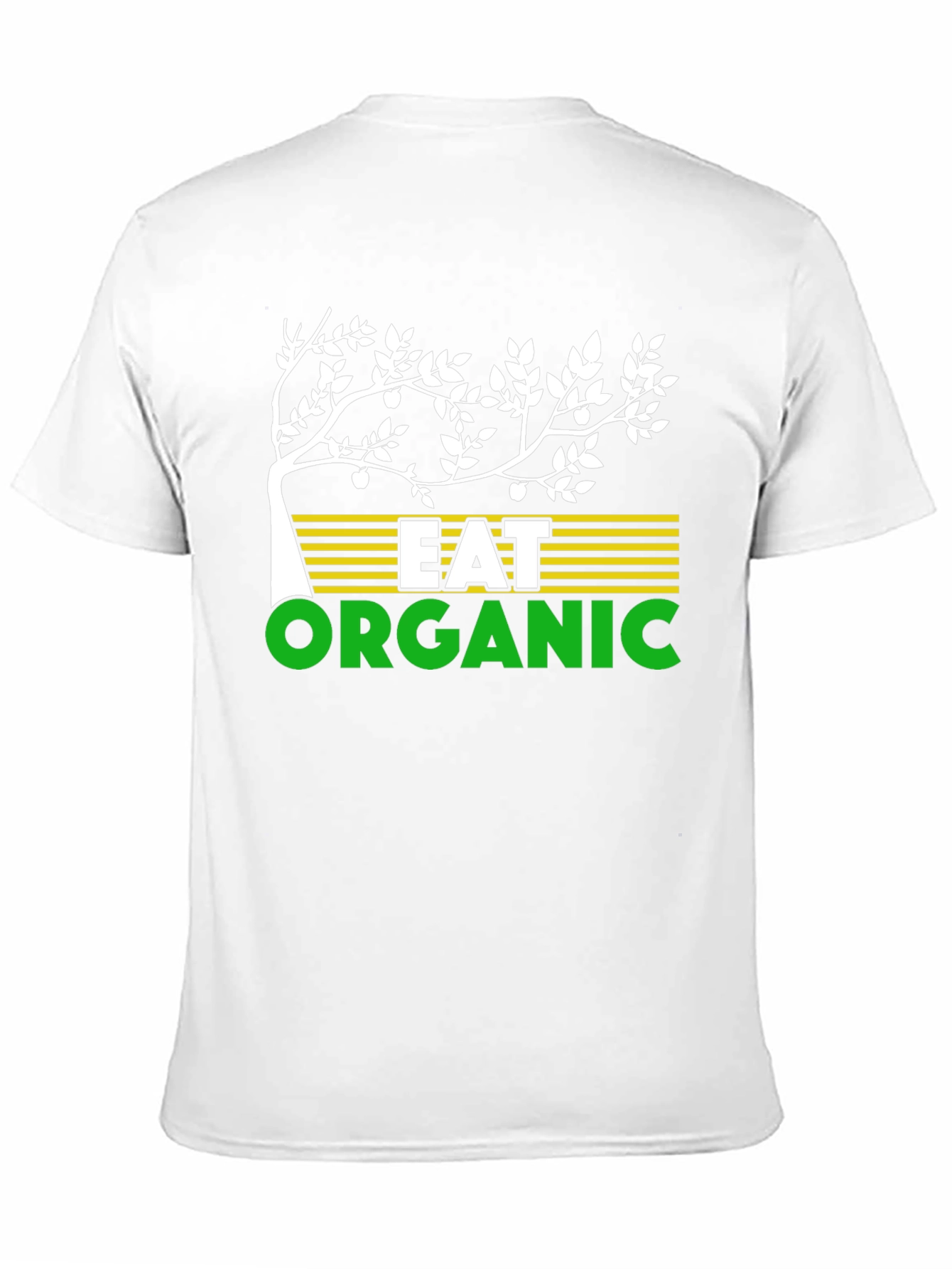Eat Organic Graphic Tee - Sustainable Living