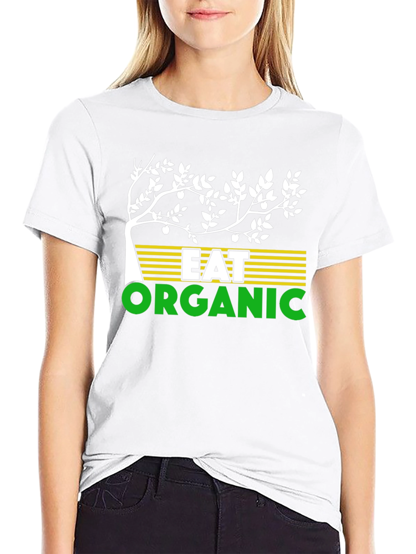 Eat Organic Graphic Tee - Sustainable Living