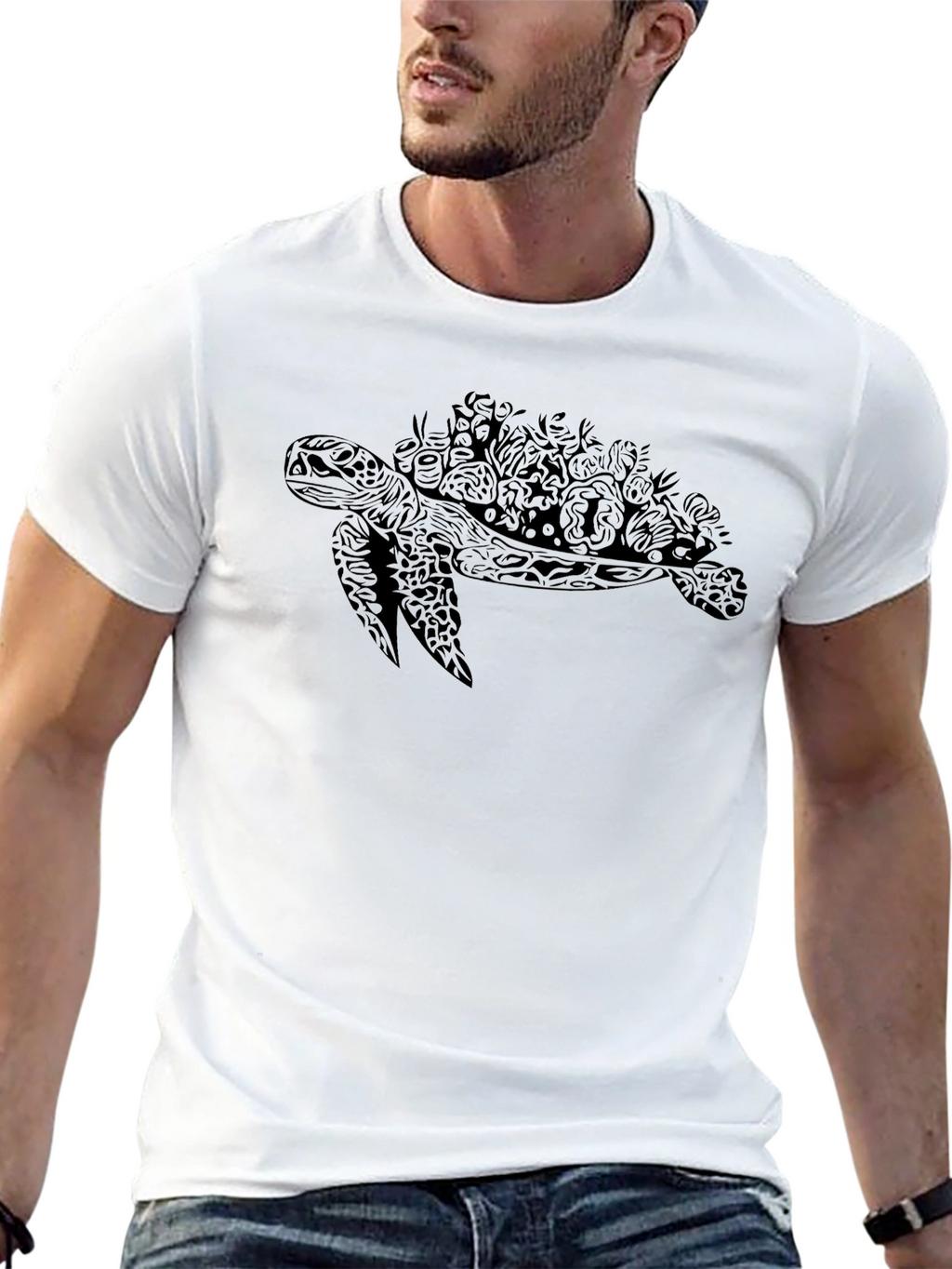 Sea Turtle Graphic T-Shirt - Unique Design