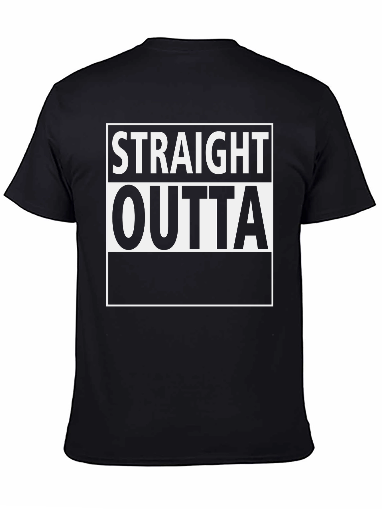 Straight Outta T-Shirt - Bold Graphic Tee