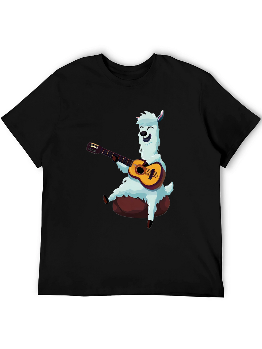 Llama Guitar Player T-Shirt