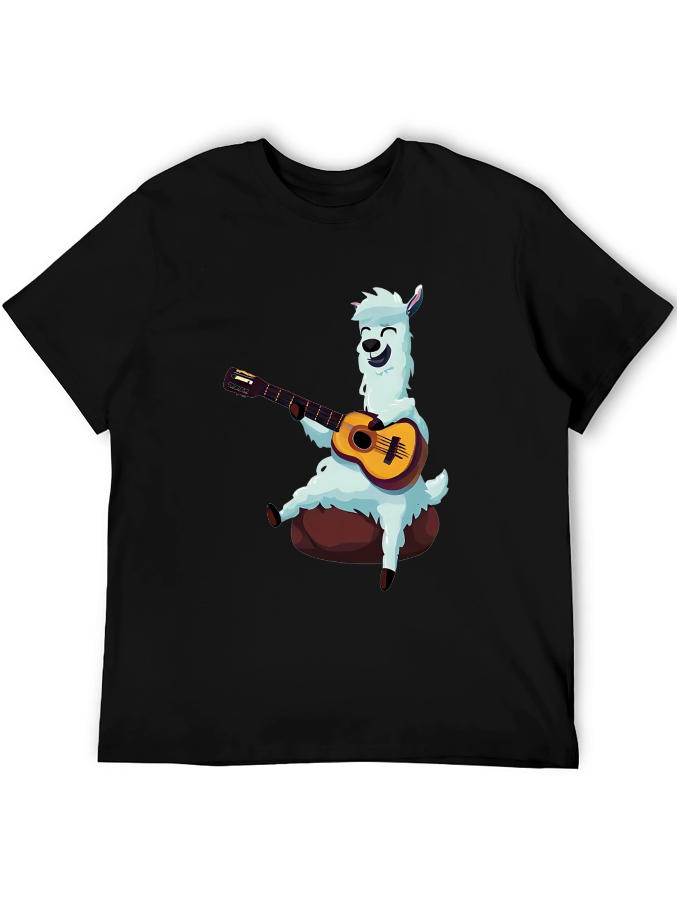 Llama Guitar Player T-Shirt