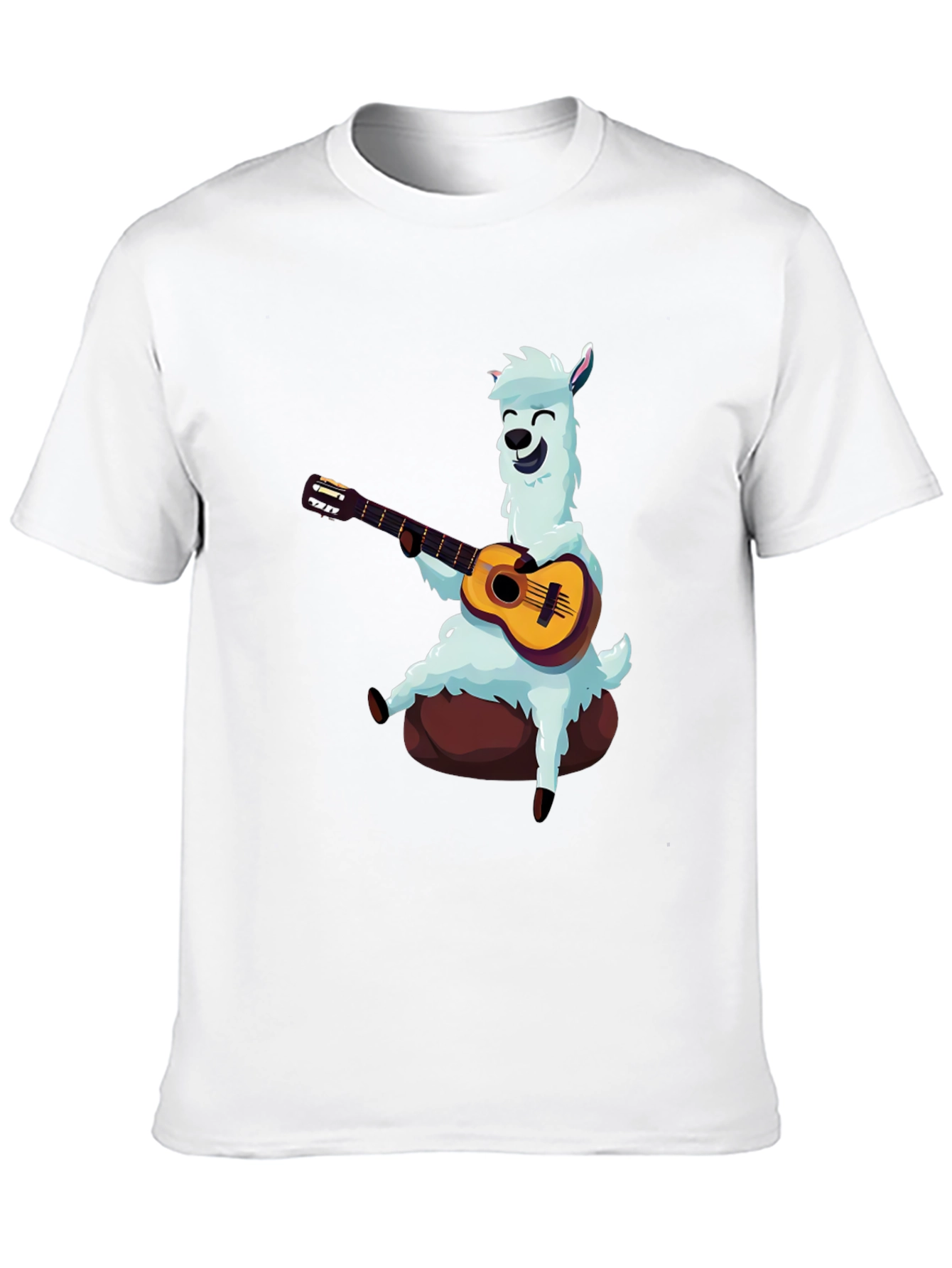 Llama Guitar Player T-Shirt