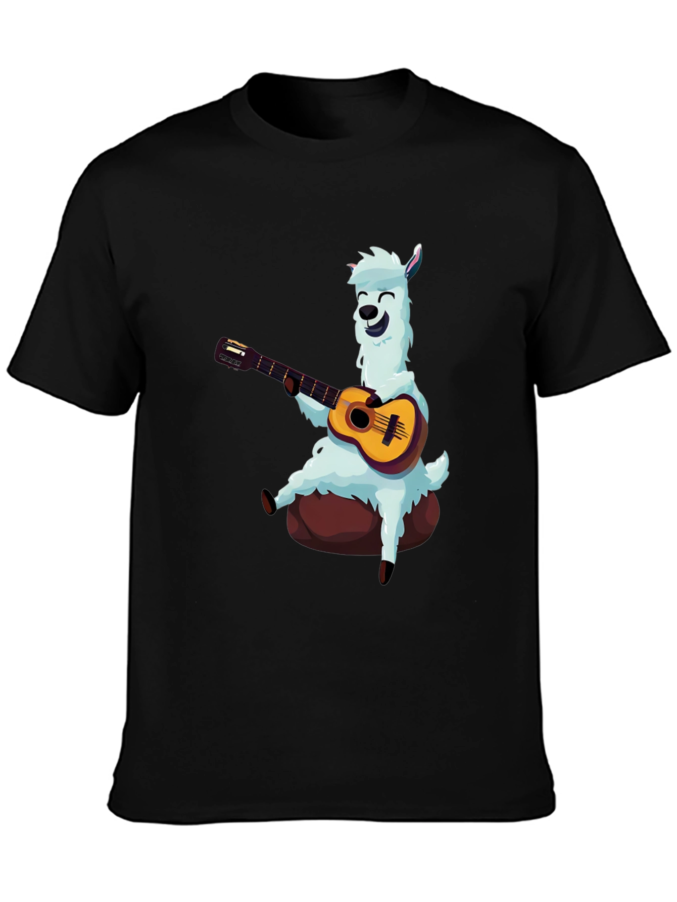Llama Guitar Player T-Shirt