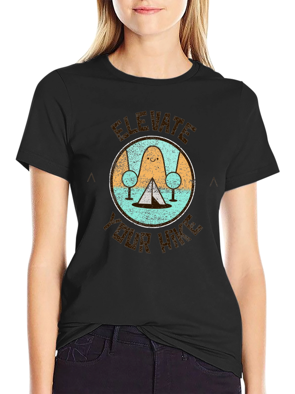 Elevate Your Hike T-Shirt - Camping Adventure Tee