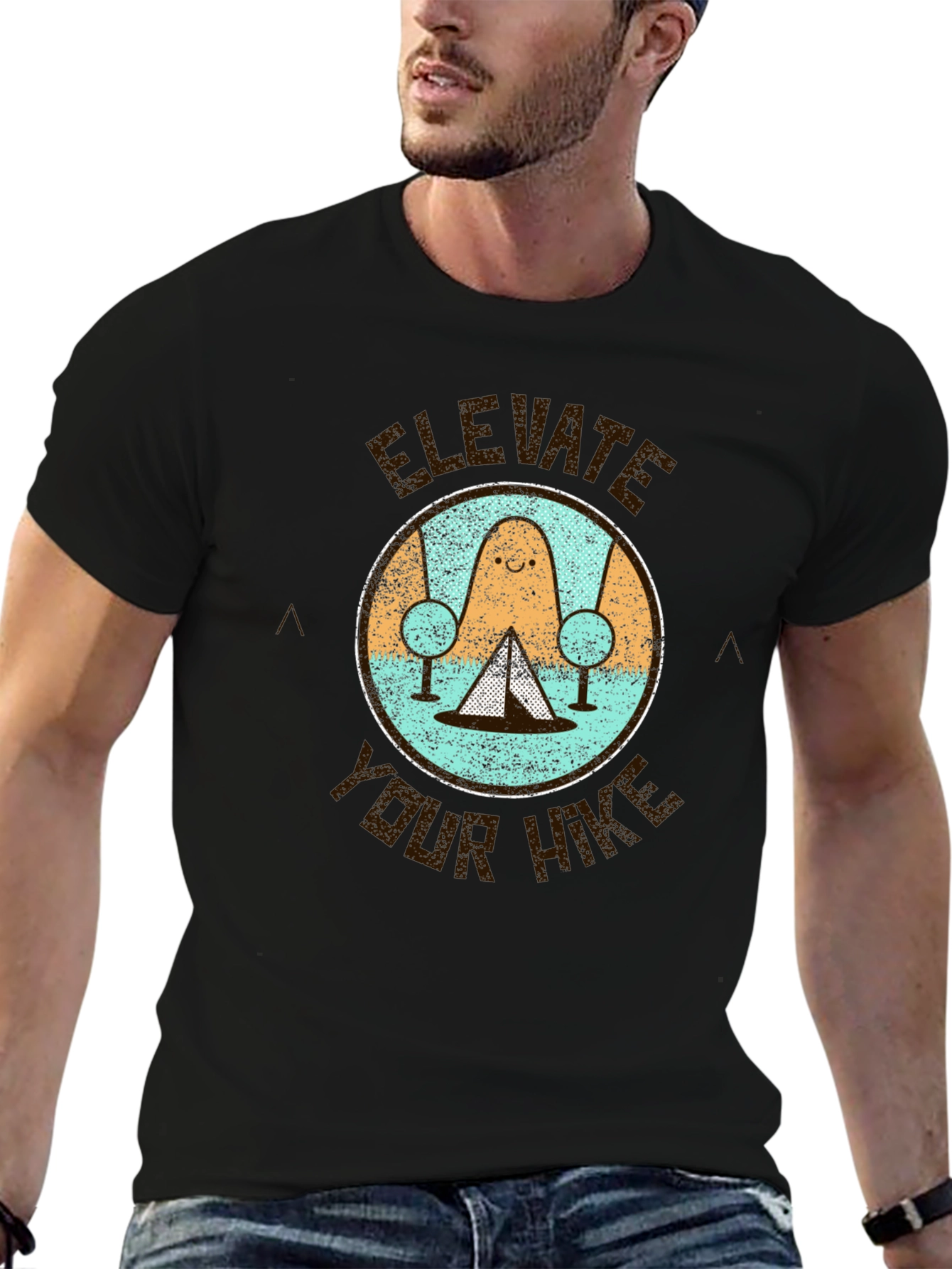 Elevate Your Hike T-Shirt - Camping Adventure Tee