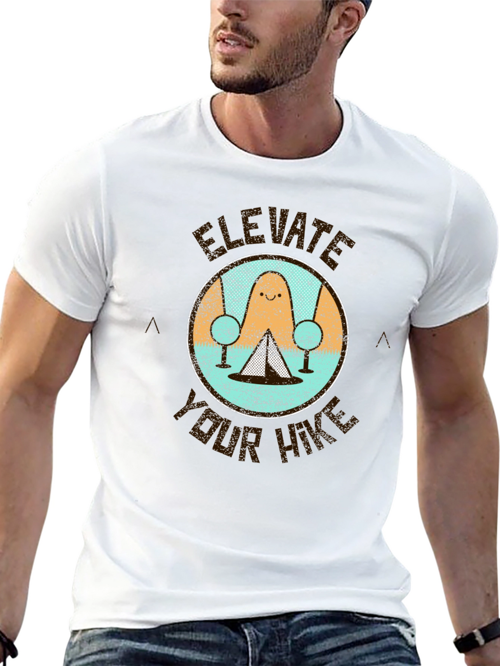 Elevate Your Hike T-Shirt - Camping Adventure Tee