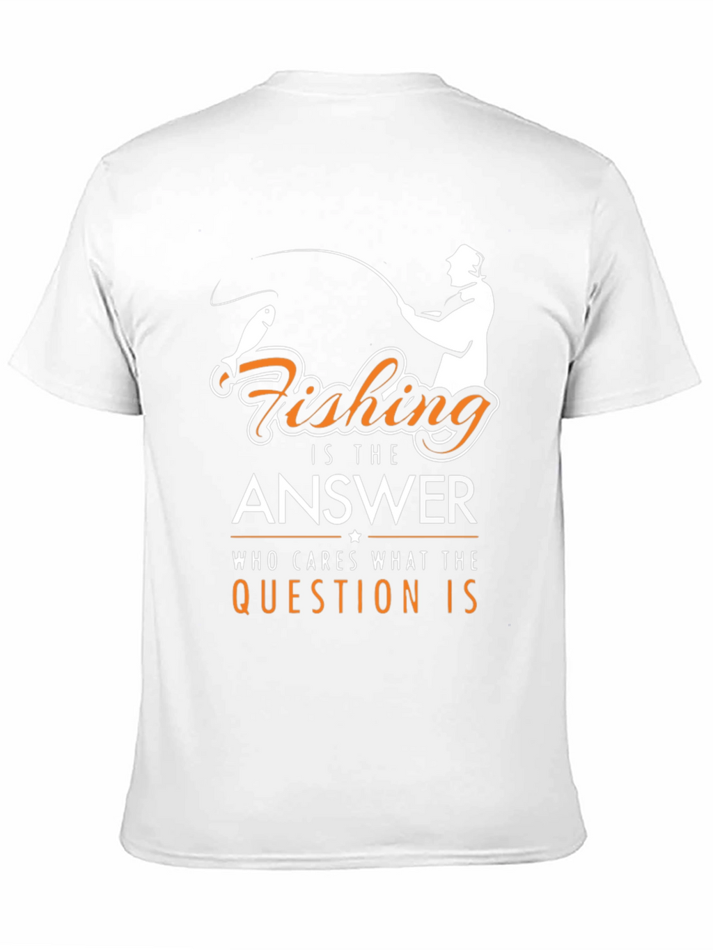 Fishing is the Answer Graphic T-Shirt