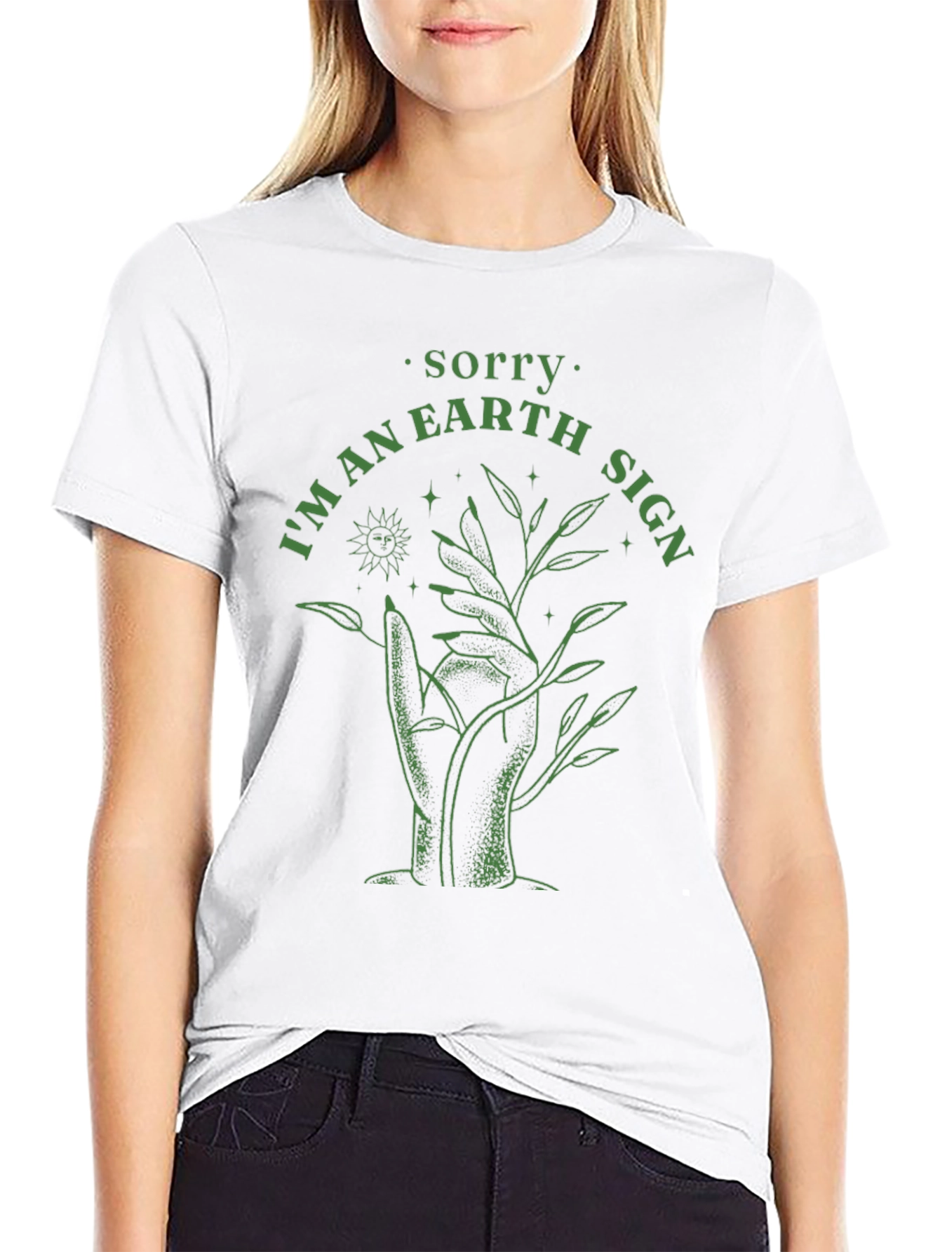 Earth Sign Graphic Tee - Trendy & Unique!