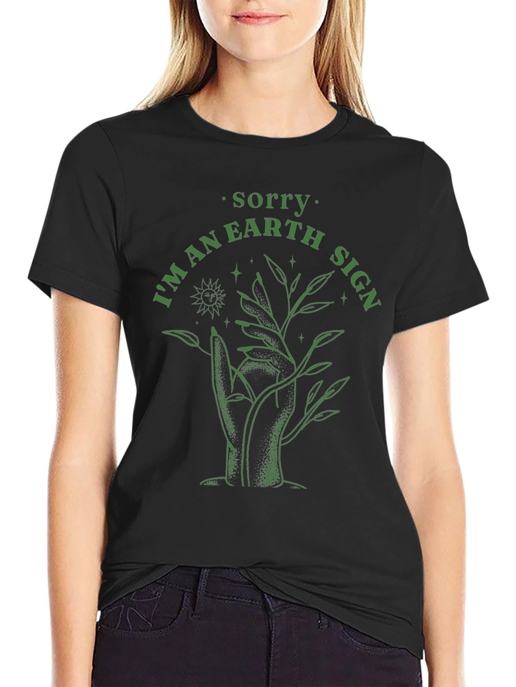 Earth Sign Graphic Tee - Trendy & Unique!