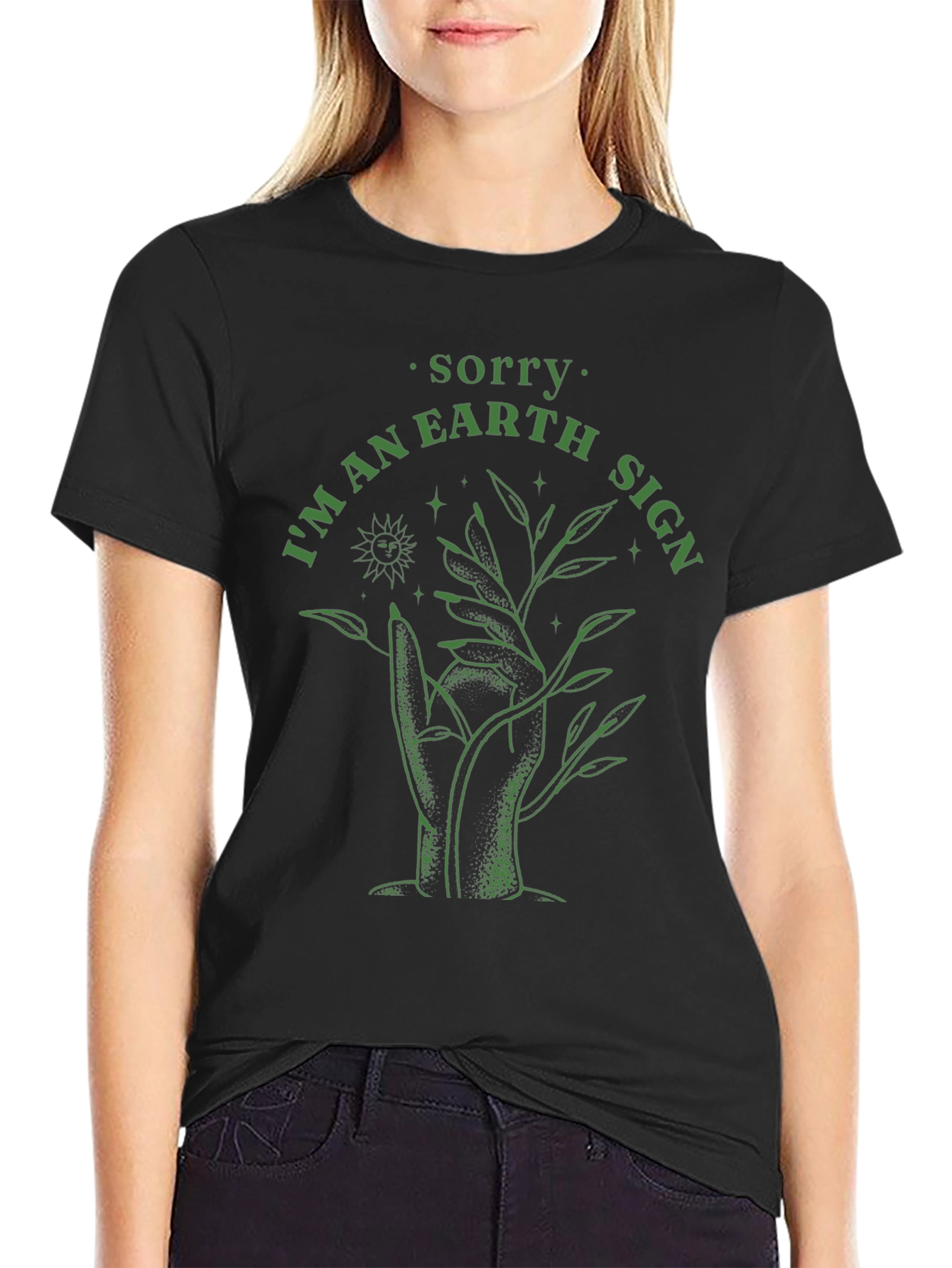 Earth Sign Graphic Tee - Trendy & Unique!