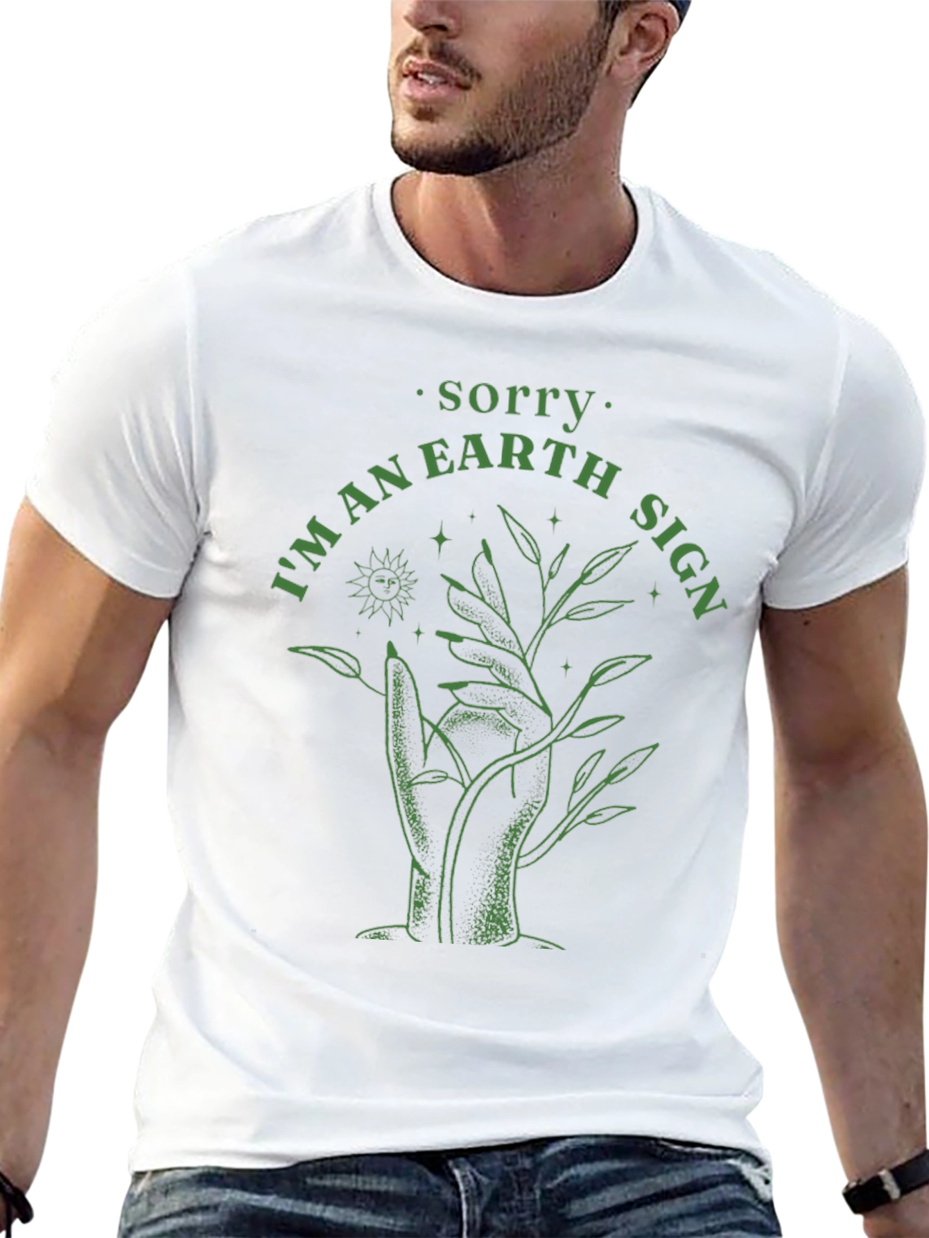 Earth Sign Graphic Tee - Trendy & Unique!