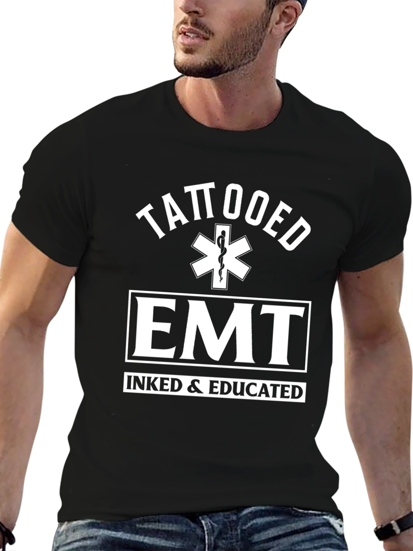 Tattooed EMT T-Shirt - Inked & Educated
