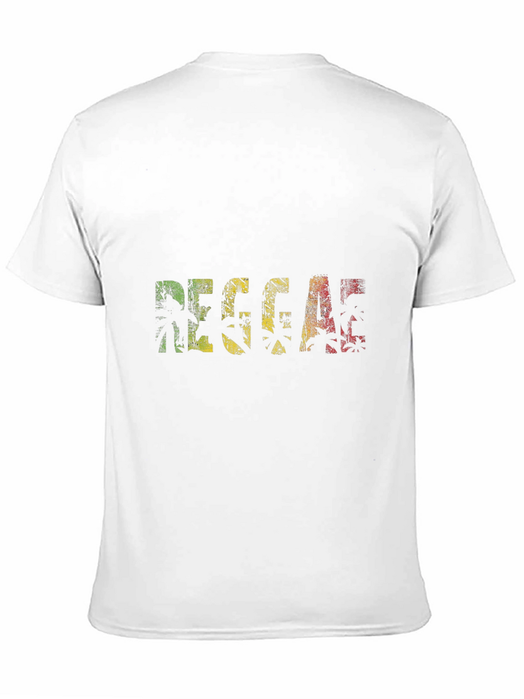 Reggae Graphic Print Black T-Shirt