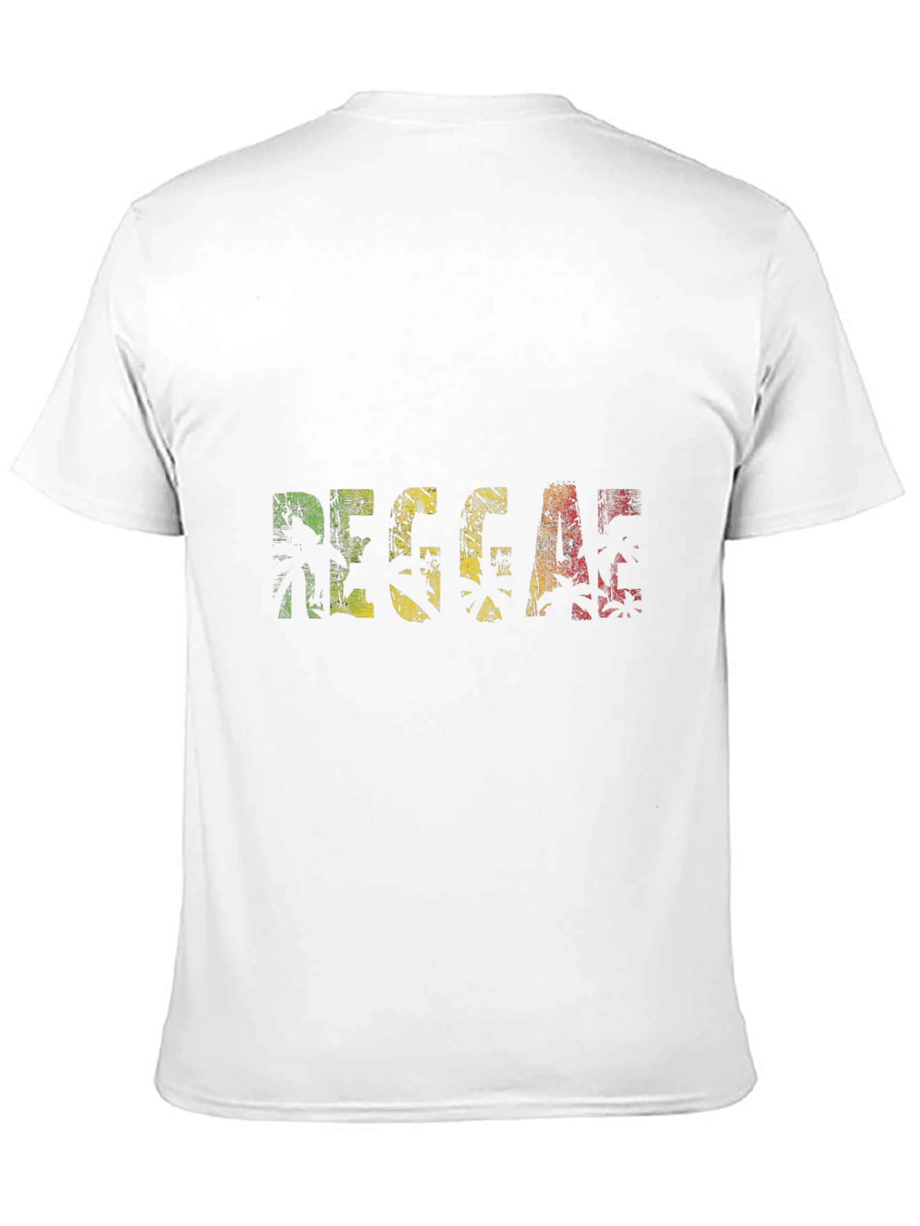 Reggae Graphic Print Black T-Shirt
