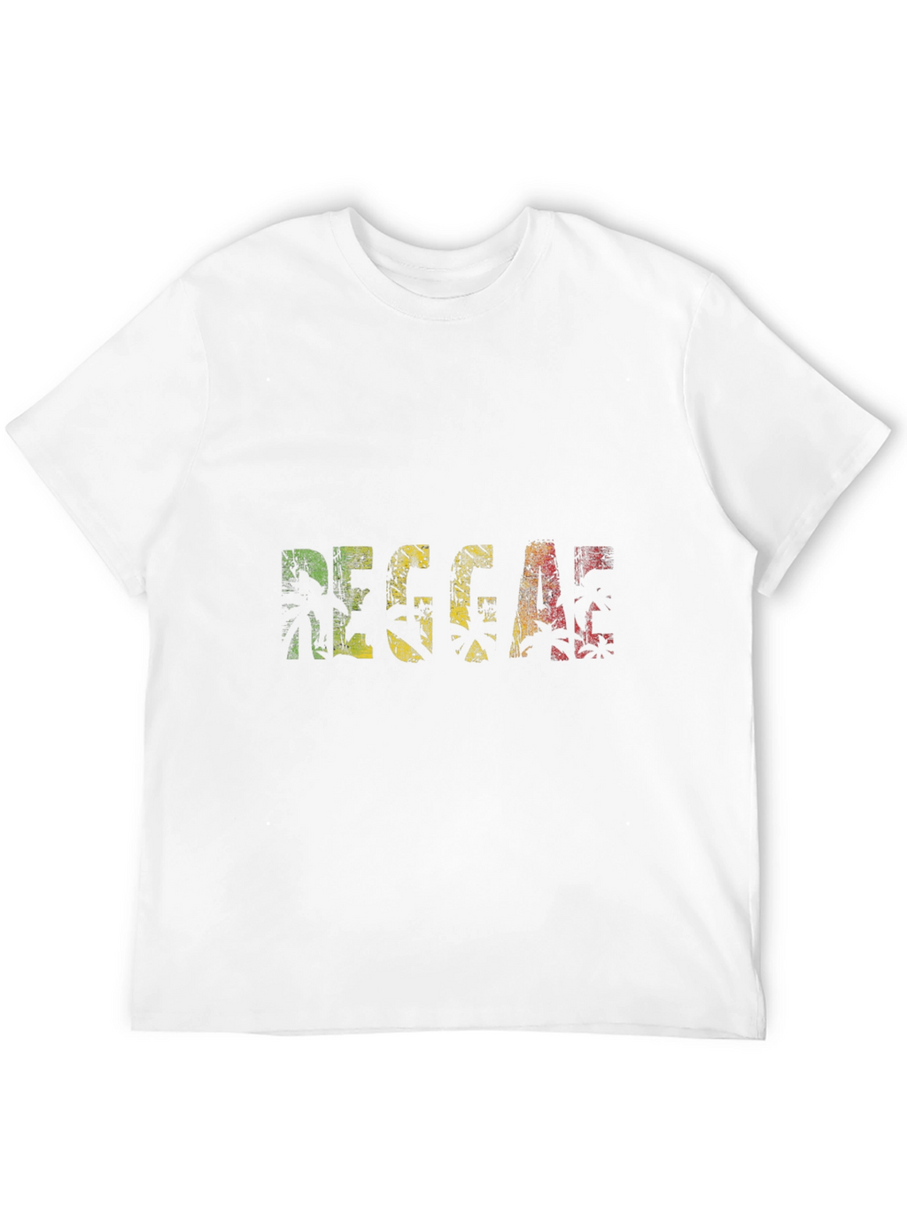 Reggae Graphic Print Black T-Shirt