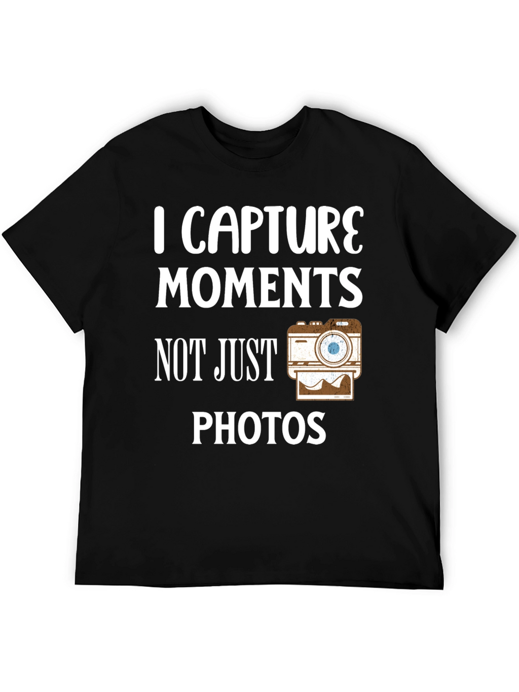 I Capture Moments T-Shirt Camera Photography Tee