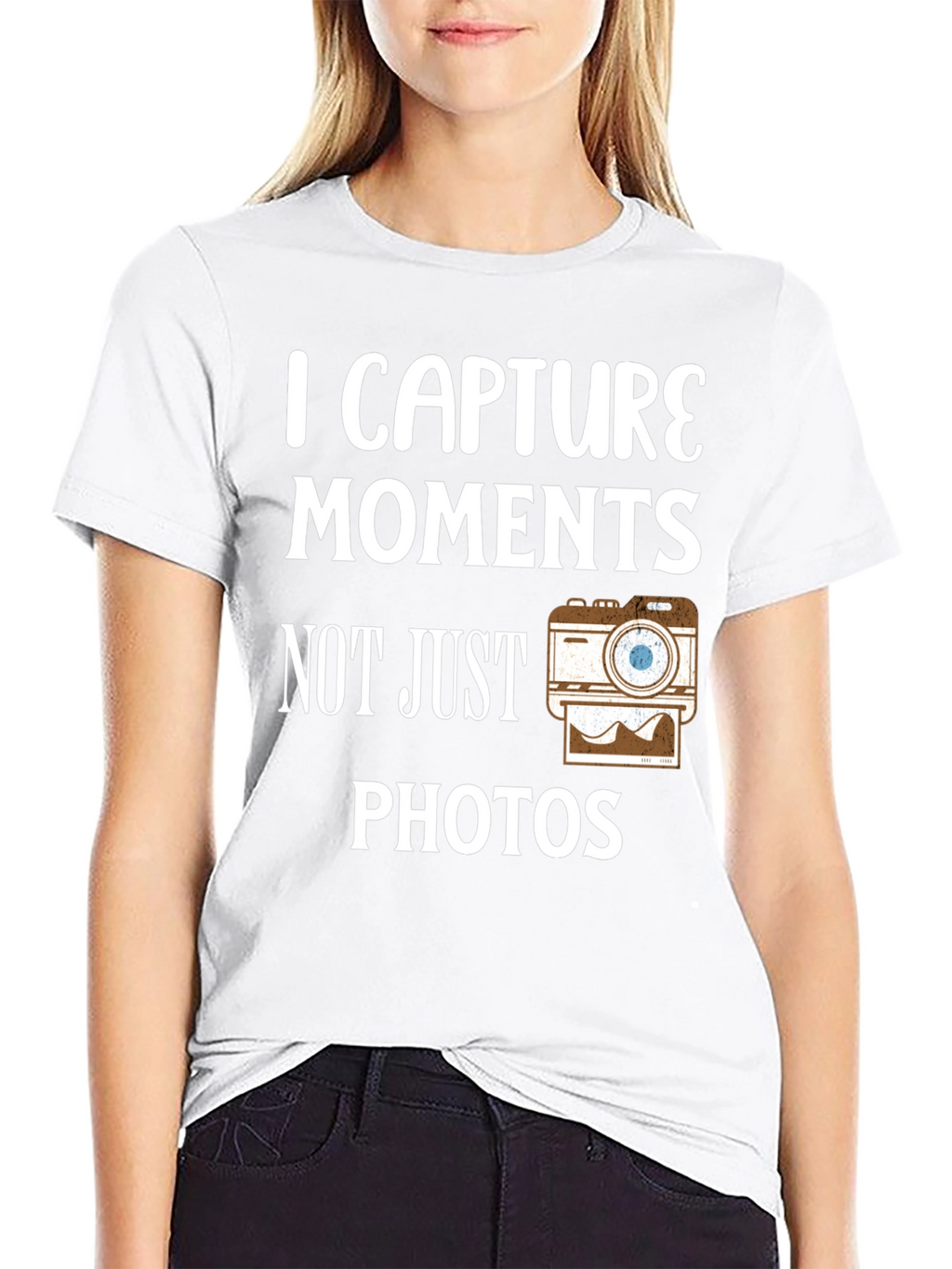 I Capture Moments T-Shirt Camera Photography Tee