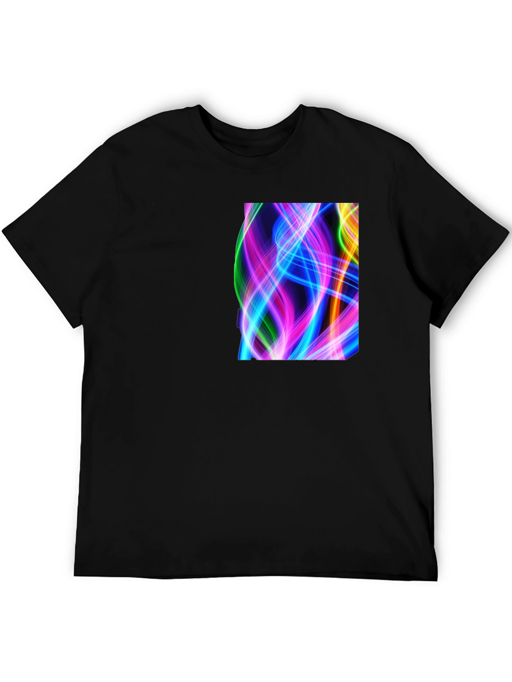 Neon Light Wave T-Shirt