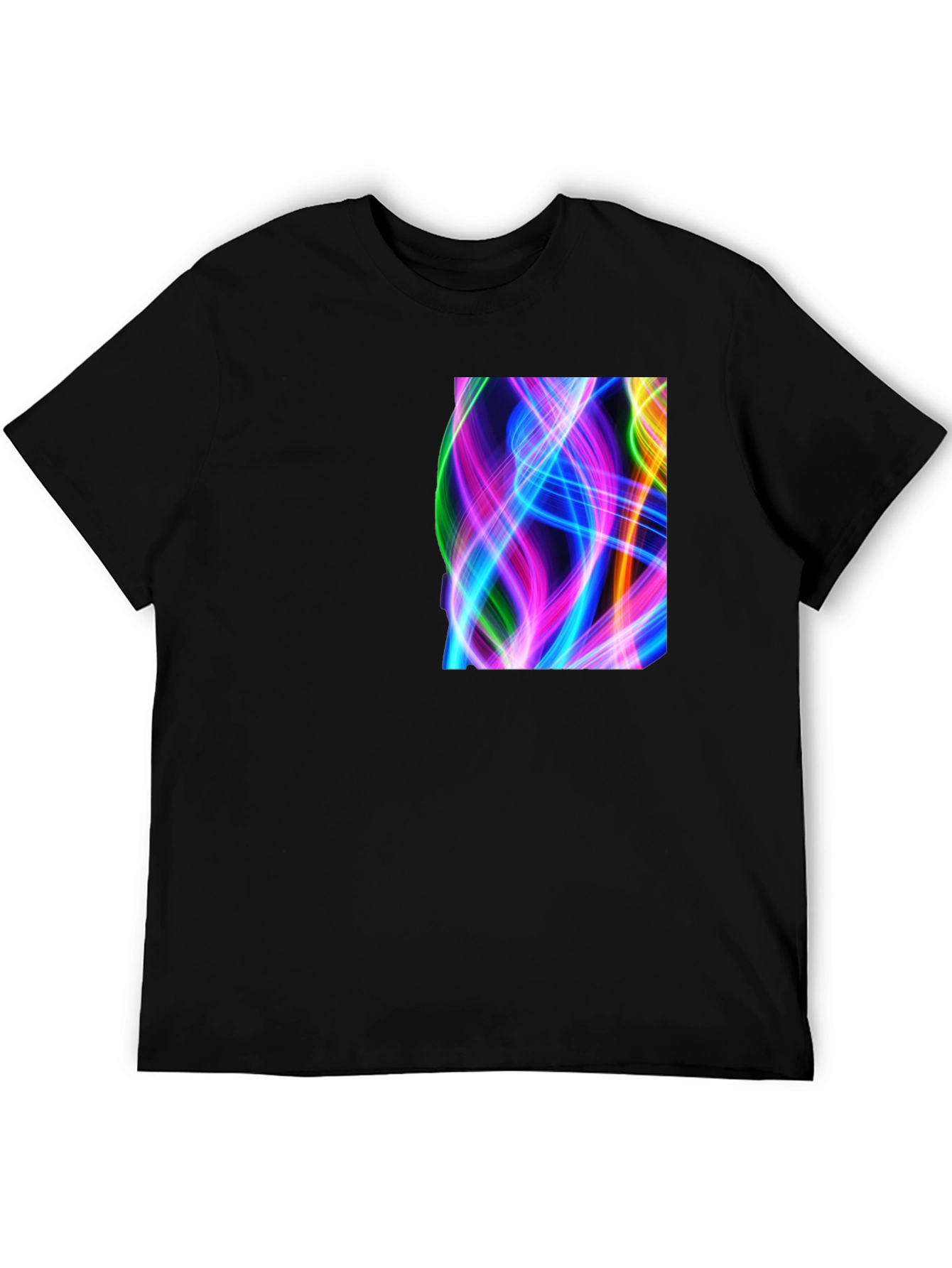 Neon Light Wave T-Shirt