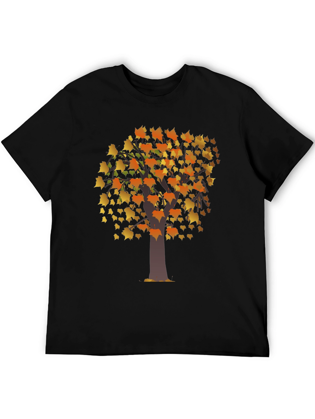 Autumn Tree Graphic Tee - Fall Season Apparel