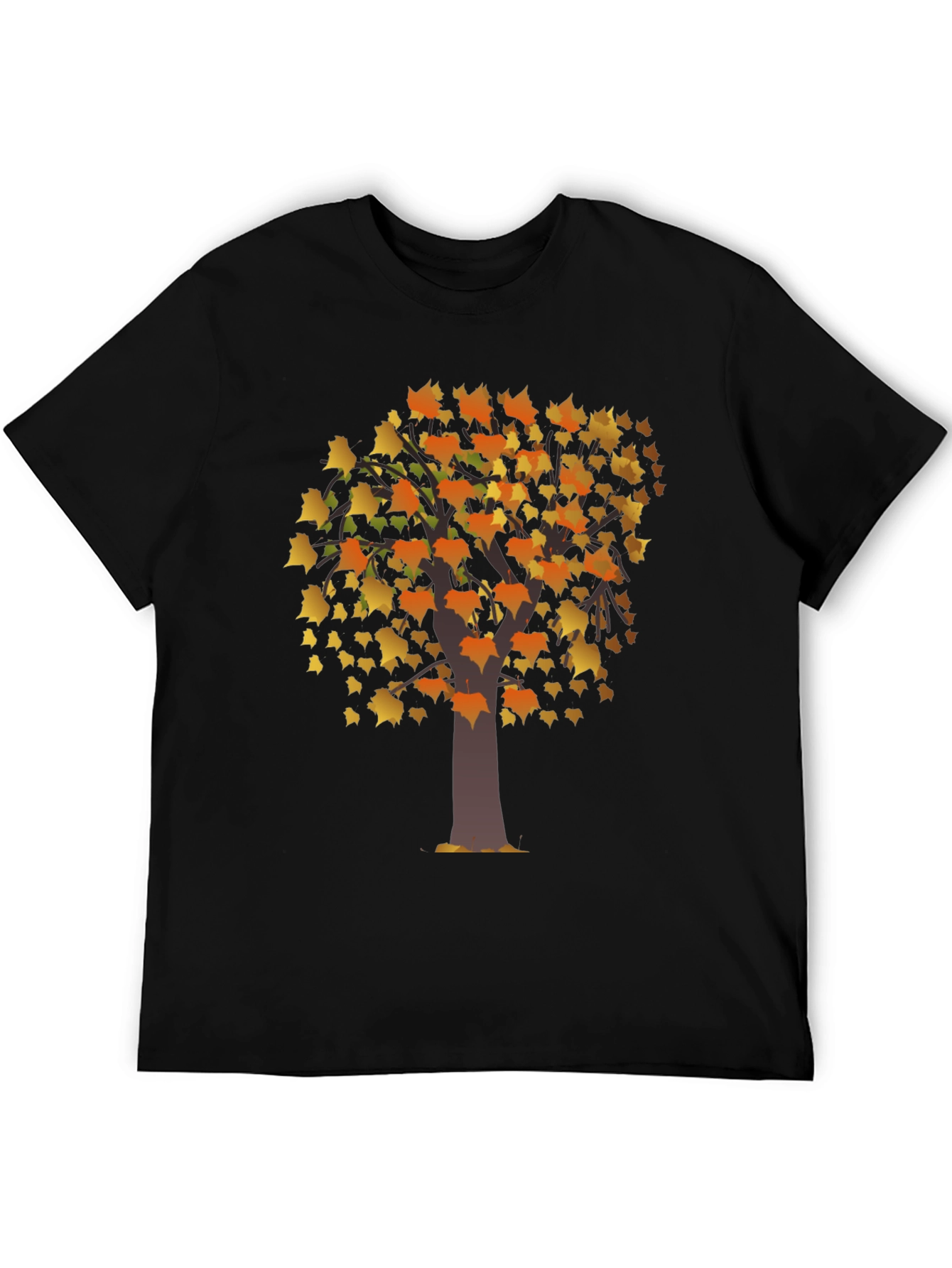 Autumn Tree Graphic Tee - Fall Season Apparel
