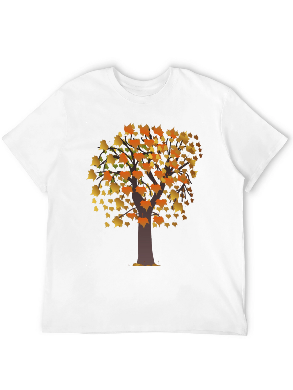 Autumn Tree Graphic Tee - Fall Season Apparel