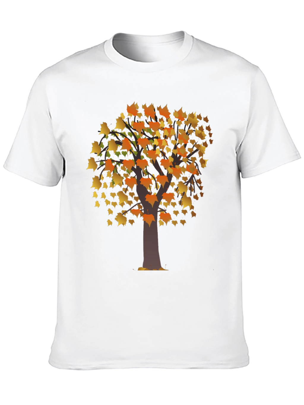 Autumn Tree Graphic Tee - Fall Season Apparel