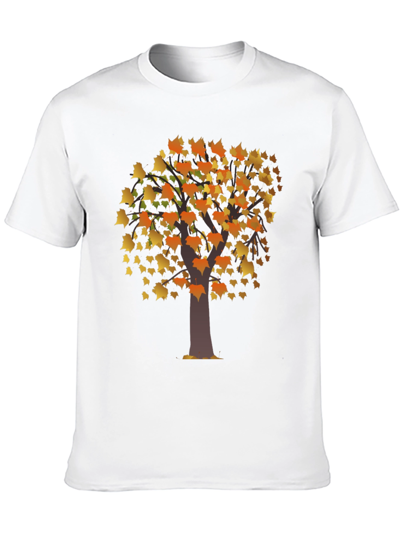 Autumn Tree Graphic Tee - Fall Season Apparel